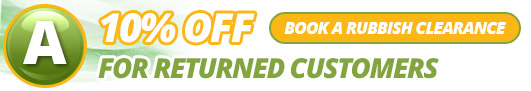 Surbiton London returned customers rubbish removal service offer
