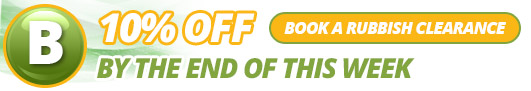 Surbiton London customers rubbish removal service offer book by the end of the week