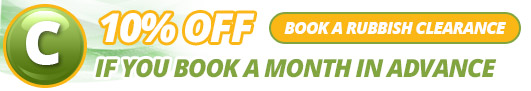 Surbiton London customers rubbish removal service offer book a month in advance